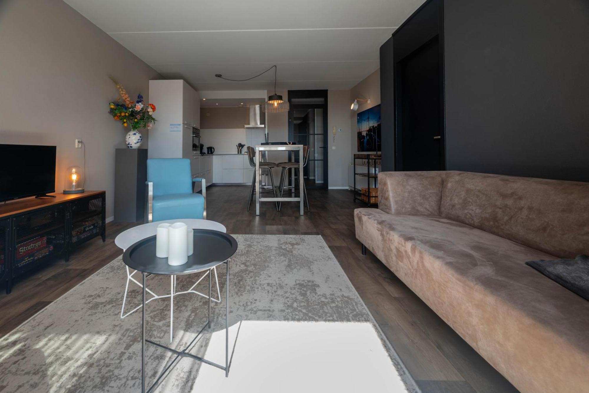 Zuiderzeestate 35, Prachtig Appartement Aan Het Ijsselmeer 玛库姆 外观 照片