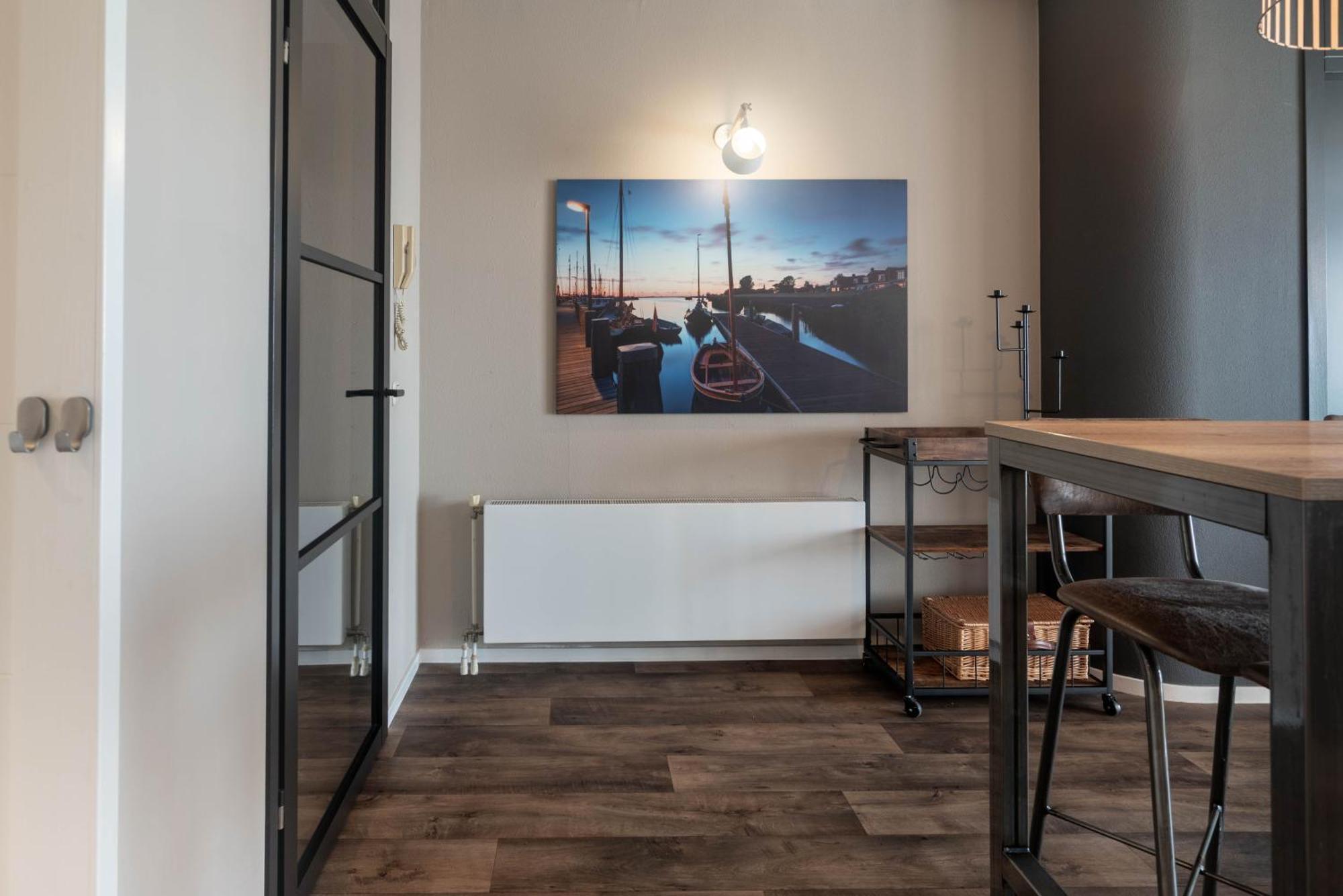 Zuiderzeestate 35, Prachtig Appartement Aan Het Ijsselmeer 玛库姆 外观 照片