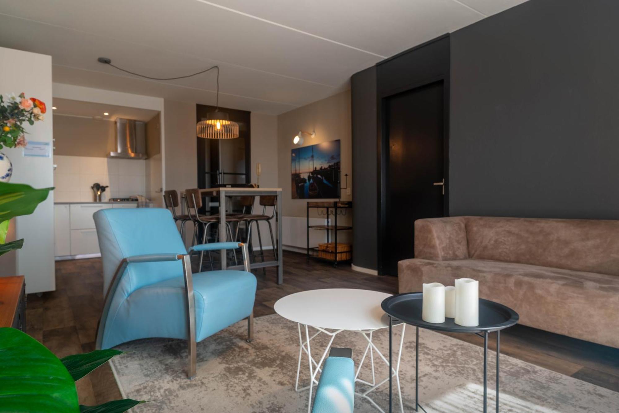 Zuiderzeestate 35, Prachtig Appartement Aan Het Ijsselmeer 玛库姆 外观 照片